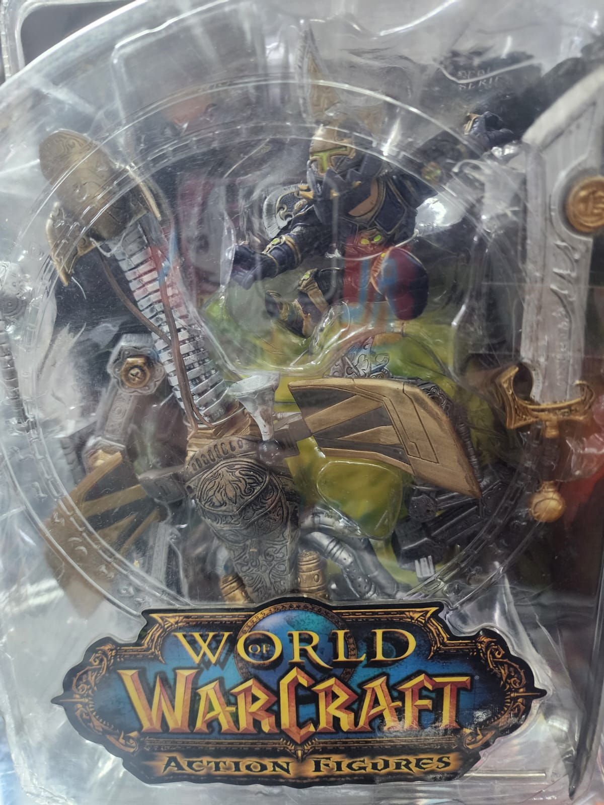 World of Warcraft 2: Gnome Warrior: Sprocket Gyrospring Action Figure