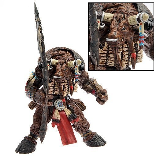 Sota World of Warcraft Tauren Shaman Action Figure Ultra Scale 9.5 Inches