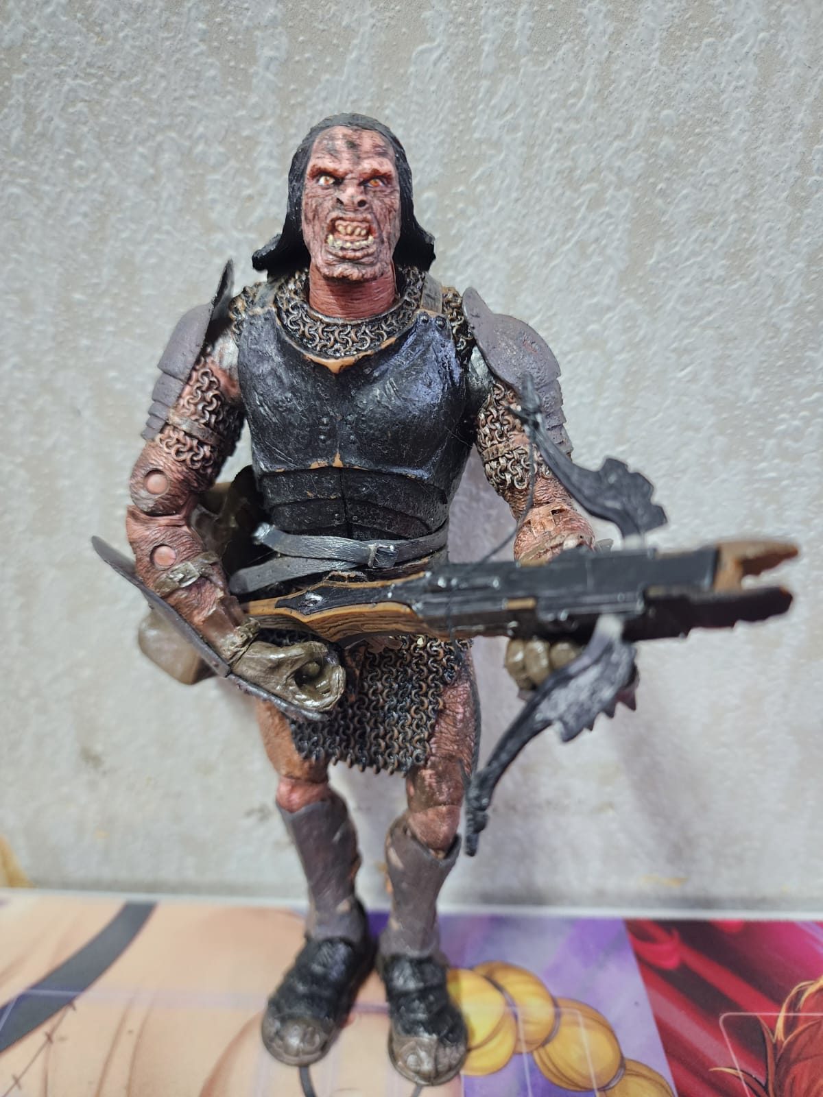 Lord of the Rings Ugluk Uruk Hai Orc action Figures toybiz