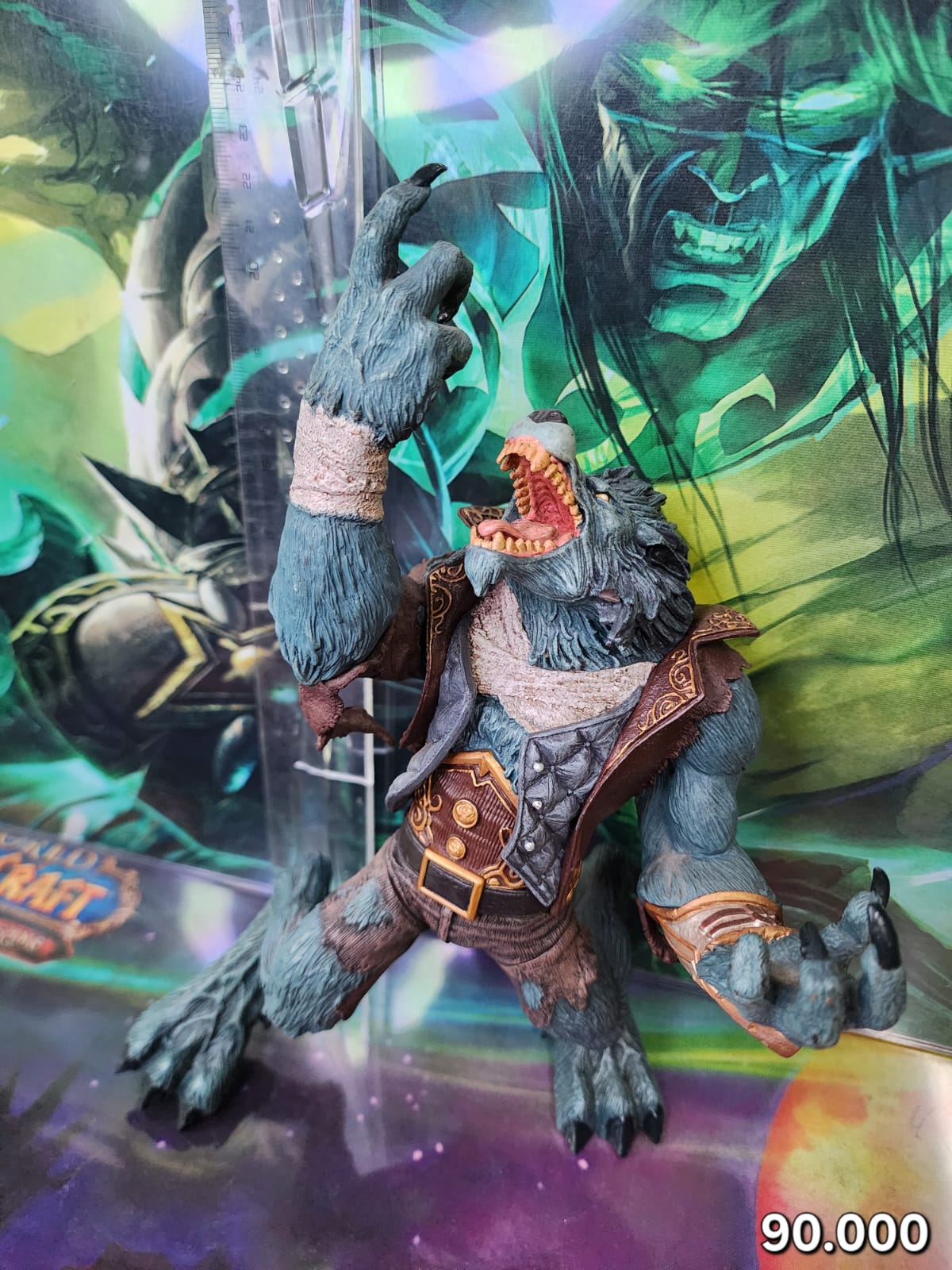 DC Unlimited World of Warcraft: Series 7: Worgen Spy: Garm Whitefang Action