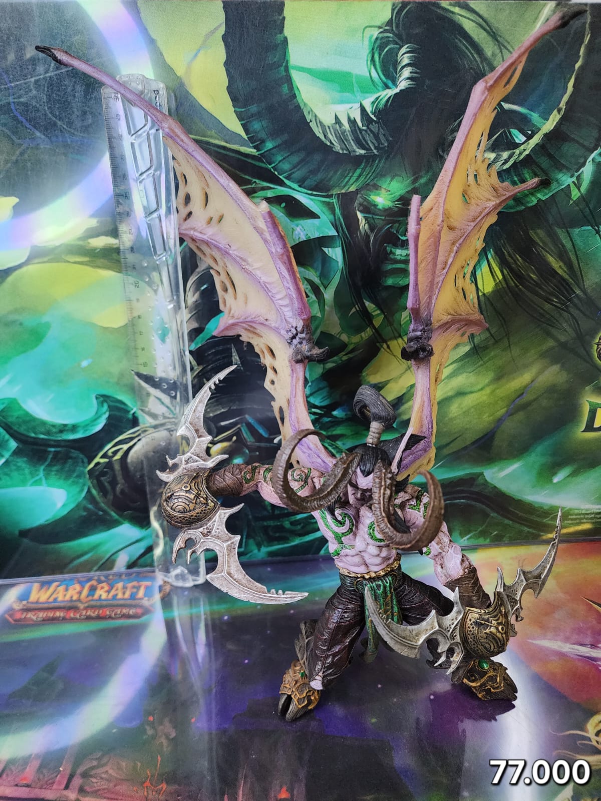 World of Warcraft: Illidan Stormrage Deluxe Collector Figure (Sin Caja)