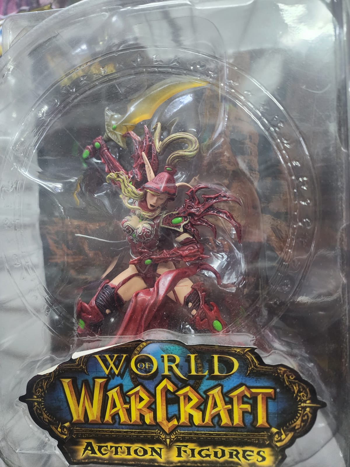2007 World of Warcraft Action Figures Valeera Sanguinar Blood Elf Series 1