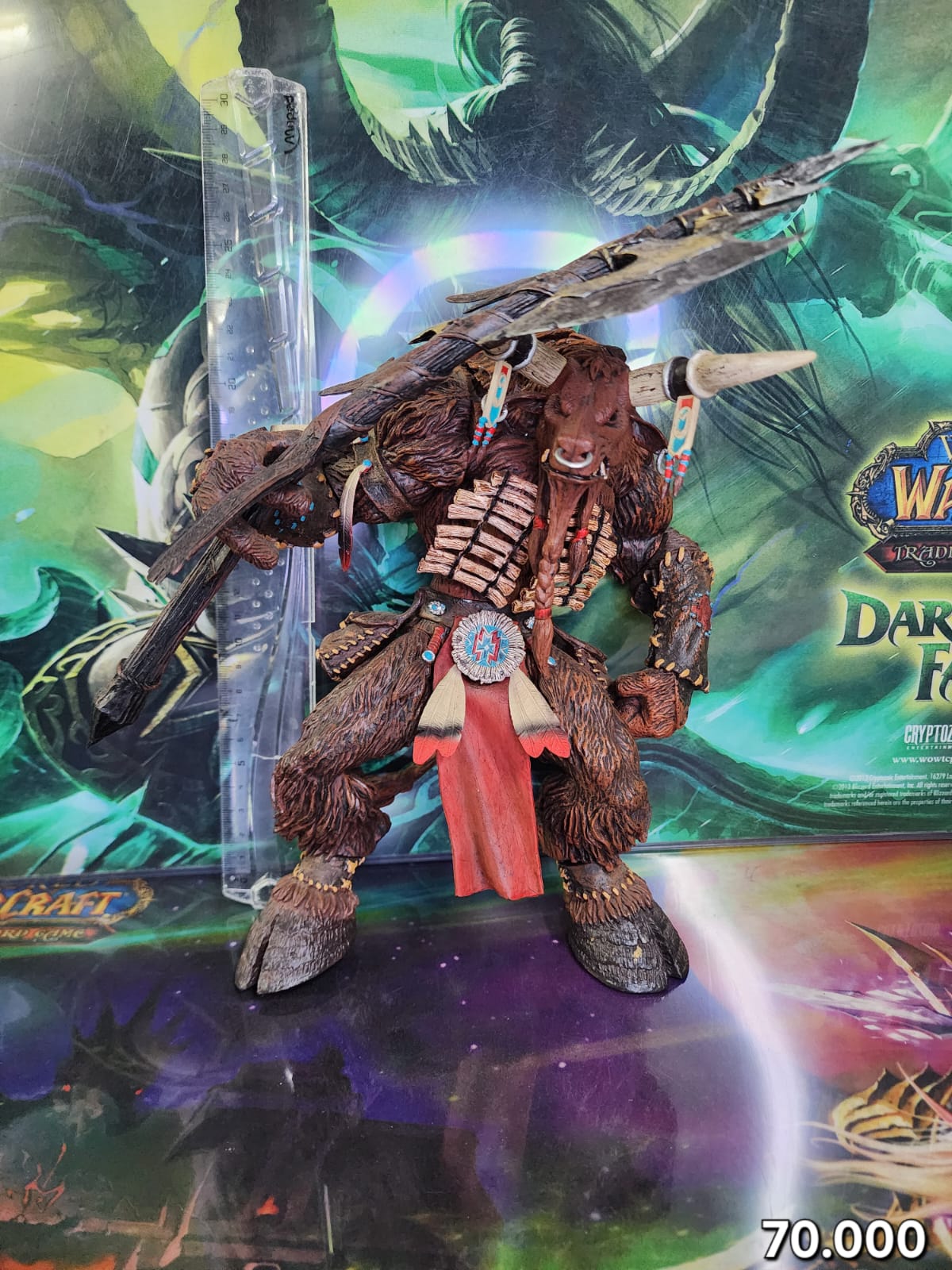 Sota World of Warcraft Tauren Shaman Action Figure Ultra Scale 9.5 Inches