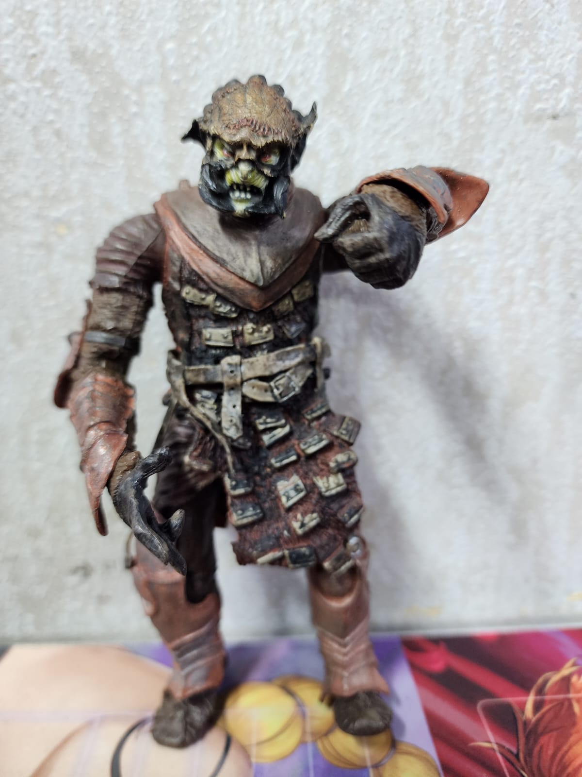 TOYBIZ THE LORD OF THE RINGS MORANNON ORC WARRIOR 6” Action Figure