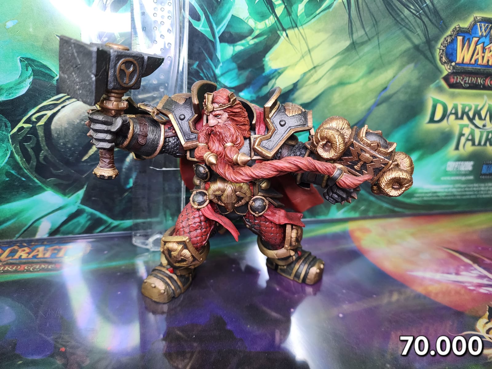World of Warcraft Series 6 Magni Bronzebeard Action Figure [Dwarven King]