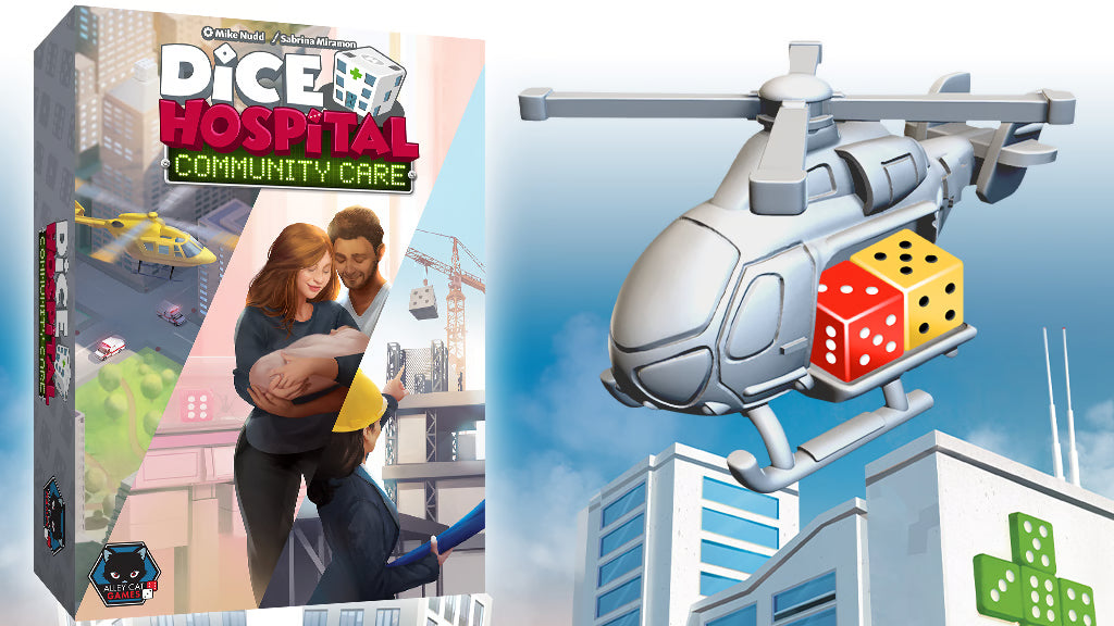 JUEGO DE MESA DICE HOSPITAL COMMUNITY CARE