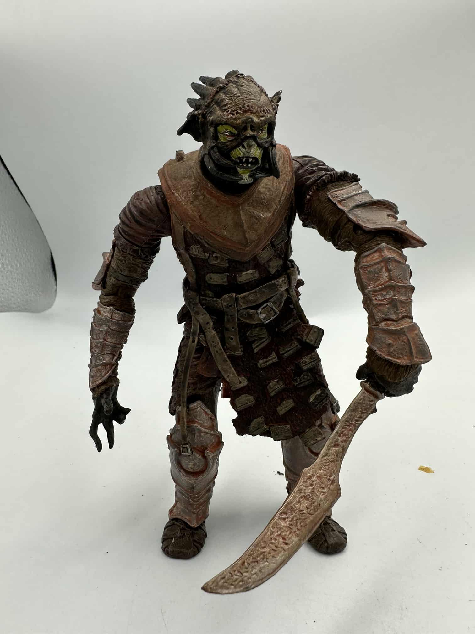 TOYBIZ THE LORD OF THE RINGS MORANNON ORC WARRIOR 6” Action Figure