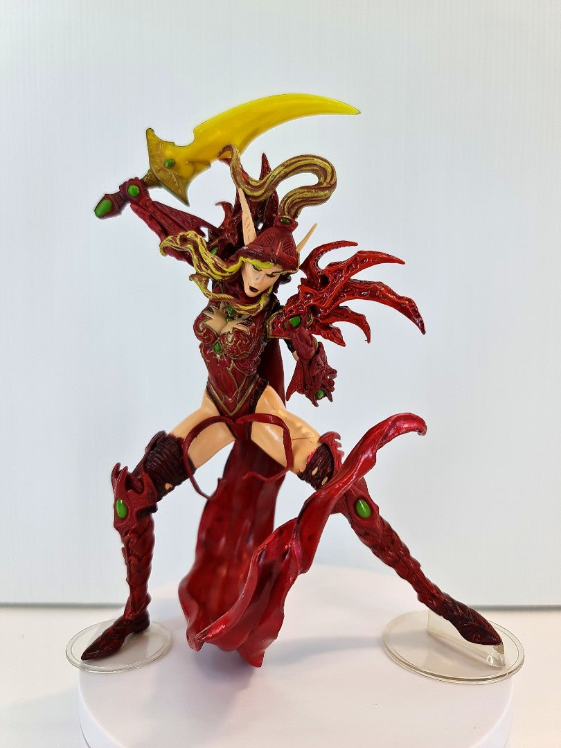 2007 World of Warcraft Action Figures Valeera Sanguinar Blood Elf Series 1